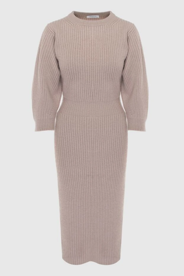 Fabiana Filippi woman beige wool and polyamide dress for women buy with prices and photos 170462 - photo 1