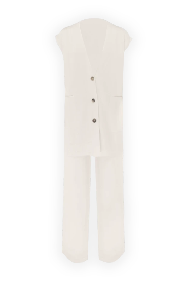 Fabiana Filippi white cashmere walking suit for women 170471 - photo 1