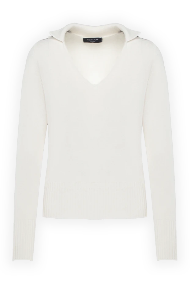 Fabiana Filippi white cashmere jumper for women 170475 - photo 1