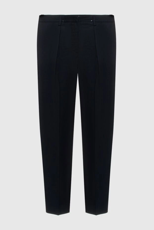 Fabiana Filippi woman black wool and polyamide trousers for women buy with prices and photos 170481 - photo 1