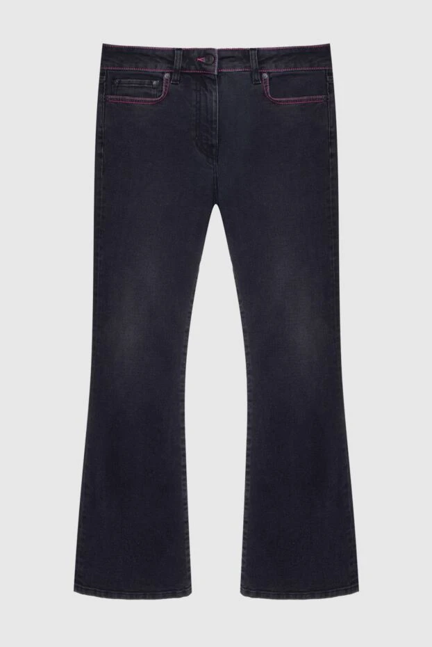 MSGM женские джинсы из хлопка серые женские купить с ценами и фото 170488 - фото 1