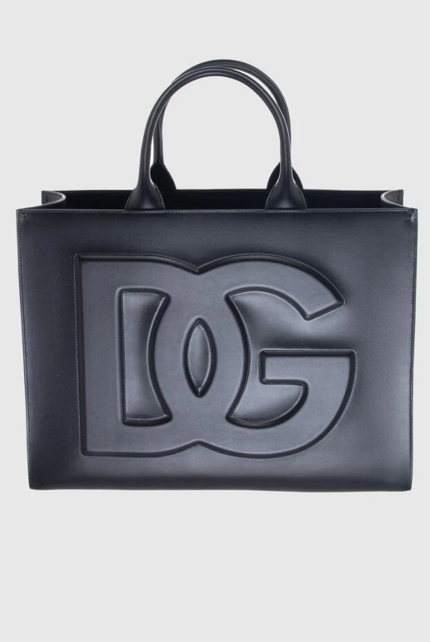 Dolce & Gabbana женские сумка из кожи черная женская купить с ценами и фото 170514 - фото 1