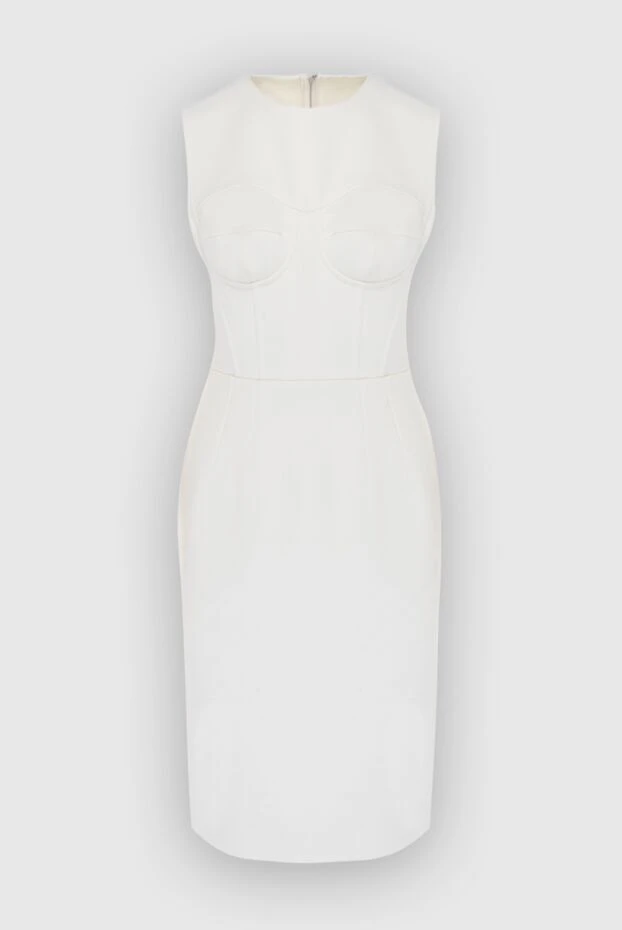 Dolce & Gabbana white acetate and elastane dress for women 170522 - photo 1