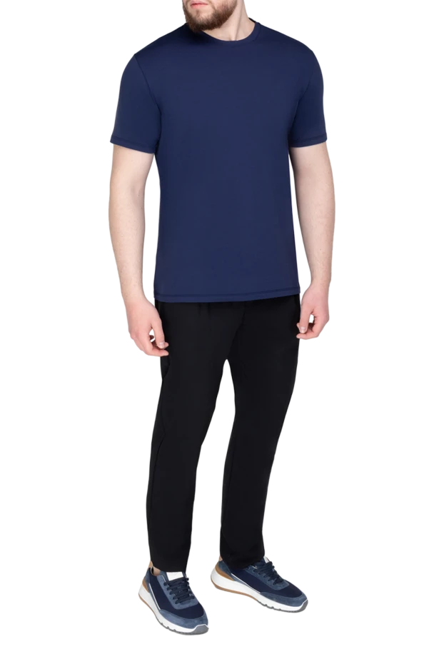 Cesare di Napoli blue t-shirt for men 196506 - photo 2