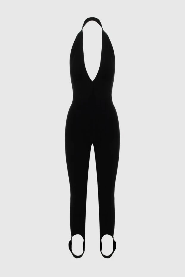 Saint Laurent woman women's black wool overalls buy with prices and photos 170584 - photo 1