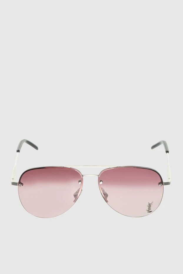 Saint Laurent жіночі окуляри з пластику та металу рожеві жіночі купити фото з цінами 170605 - фото 1