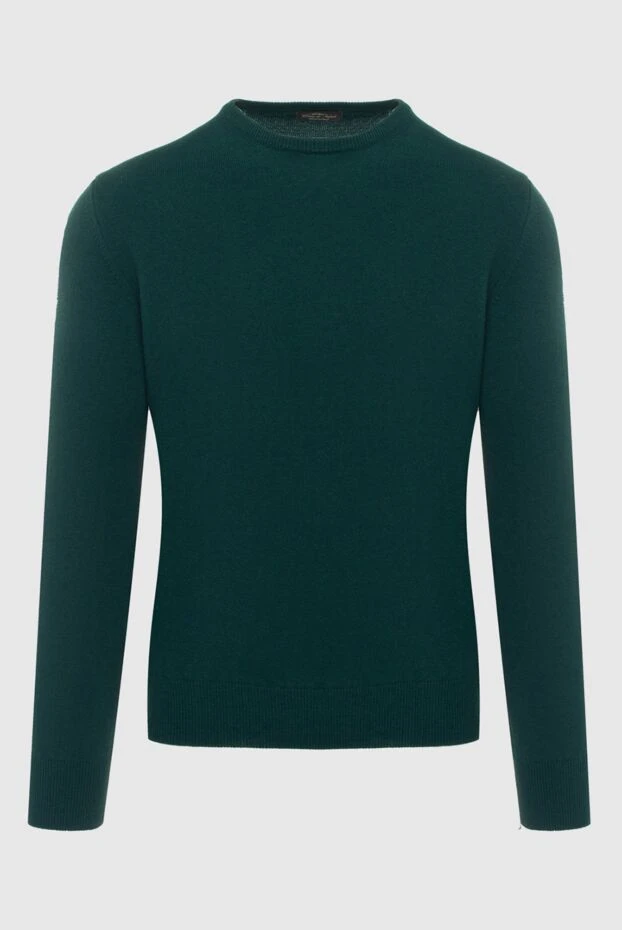 Cesare di Napoli man cashmere jumper green for men buy with prices and photos 170677 - photo 1