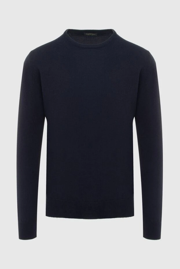 Cesare di Napoli man cashmere jumper blue for men buy with prices and photos 170681 - photo 1