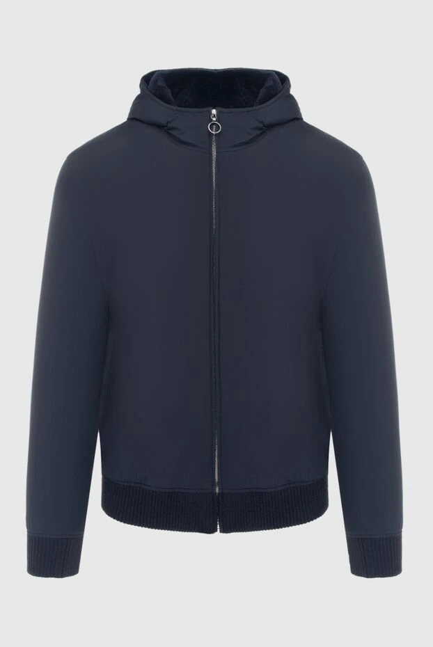 Seraphin мужские куртка на меху из полиэстера синяя мужская купить с ценами и фото 170721 - фото 1