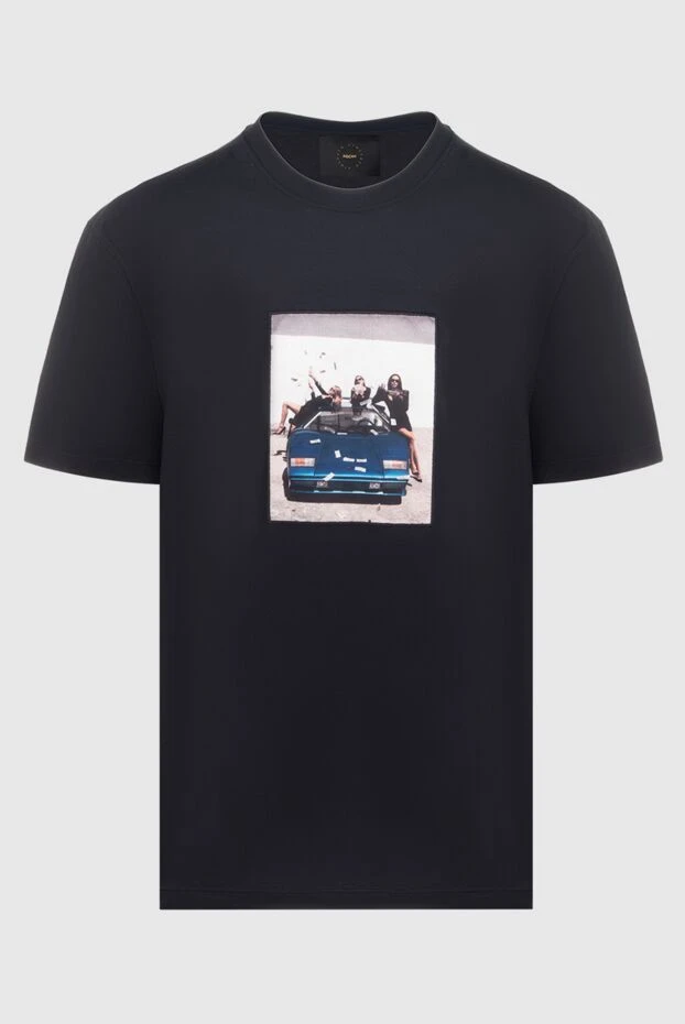 Limitato мужские футболка из хлопка черная мужская купить с ценами и фото 170735 - фото 1