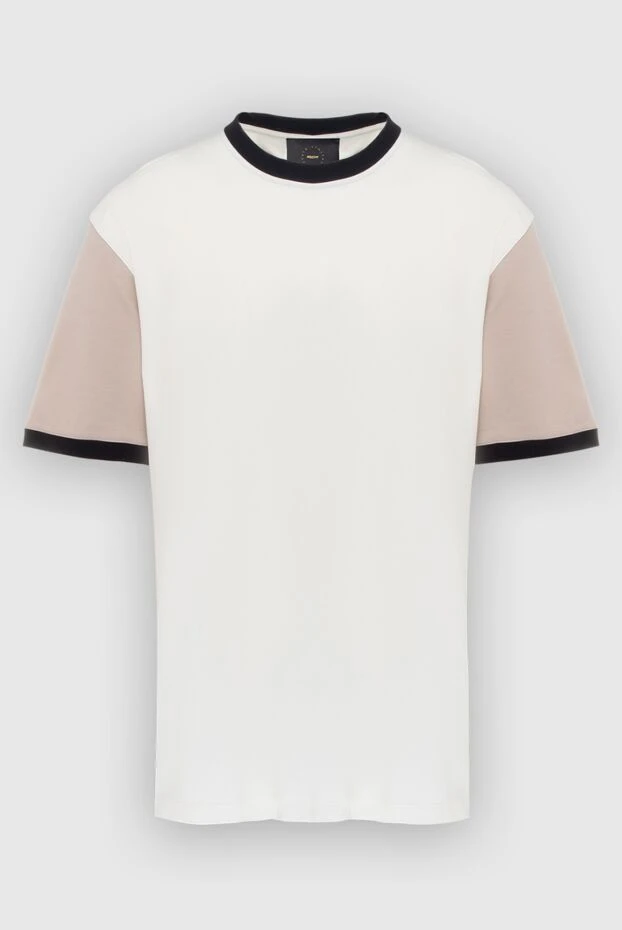 Limitato мужские футболка из хлопка белая мужская купить с ценами и фото 170738 - фото 1