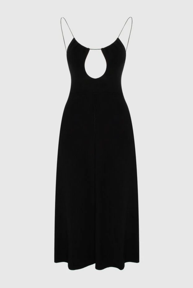 Saint Laurent woman black woolen dress for women 170767 - photo 1