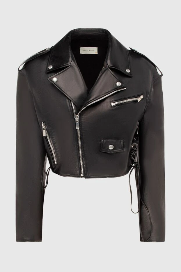 Magda Butrym woman women's black genuine leather jacket buy with prices and photos 170796 - photo 1