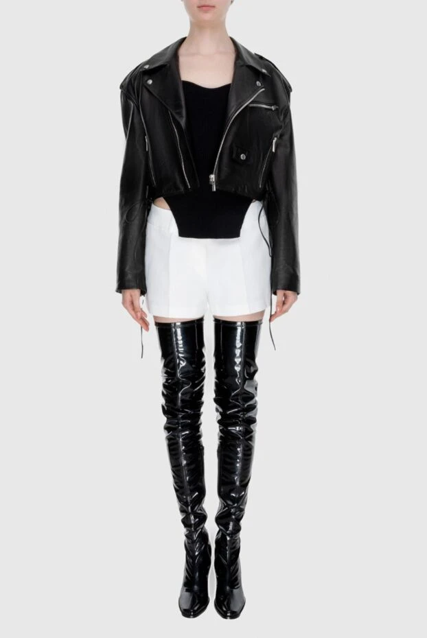 Magda Butrym жіночі куртка із натуральної шкіри чорна жіноча купити фото з цінами 170796 - фото 2