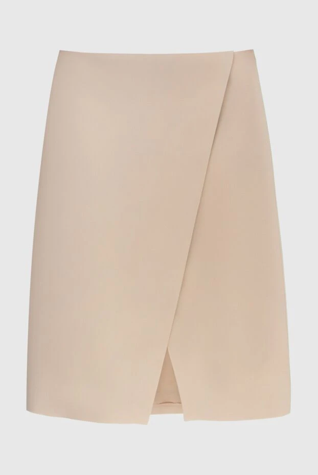 Fendi women's skirt, beige with slit 170816 - photo 1