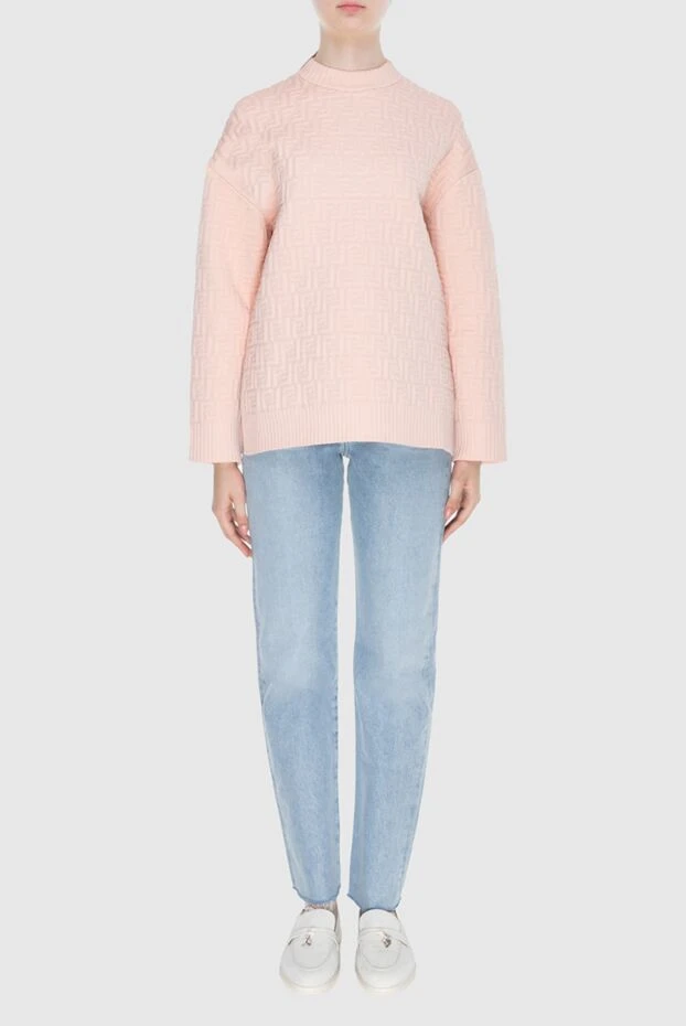 Fendi woman pink jumper for women buy with prices and photos 170822 - photo 2