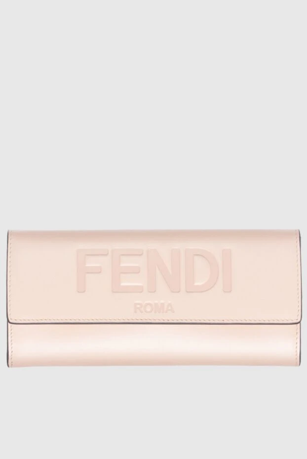 Fendi женские портмоне розовое женское купить с ценами и фото 170831 - фото 1