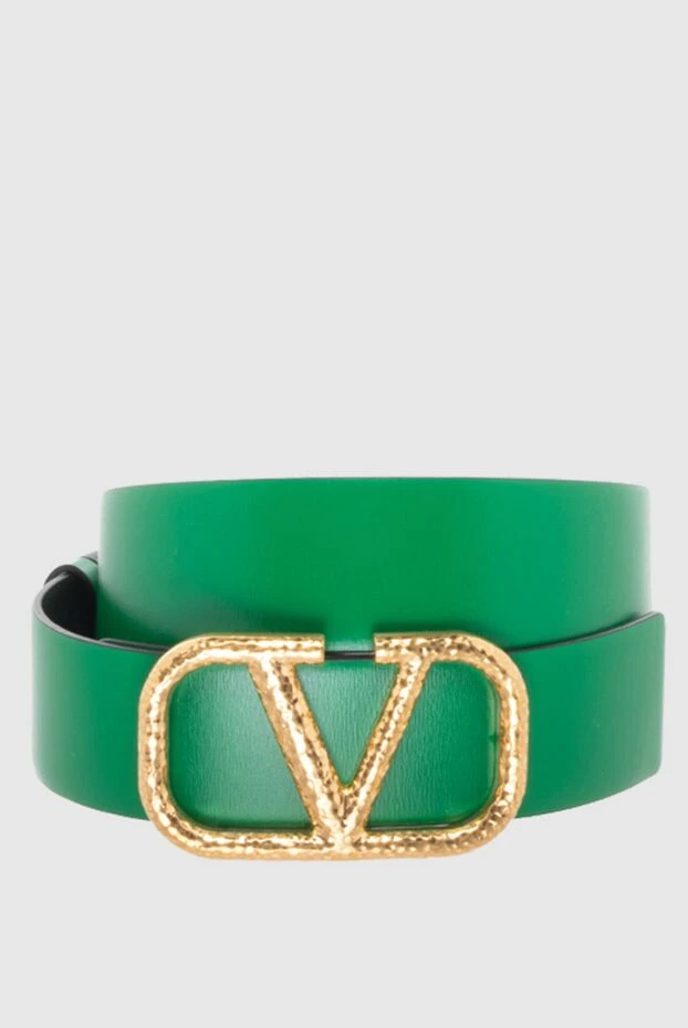 Valentino woman green leather belt for women 170843 - photo 1