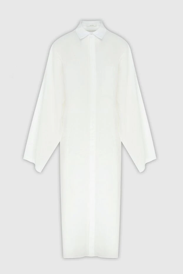 The Row женские платье из хлопка белое женское купить с ценами и фото 170856 - фото 1