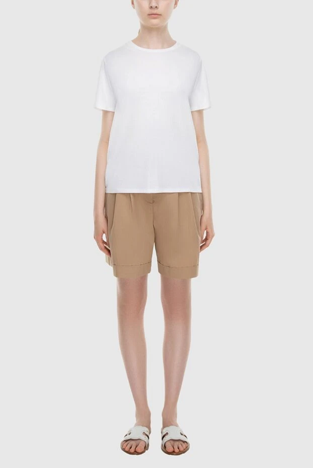 The Row женские футболка из хлопка белая женская купить с ценами и фото 170860 - фото 2