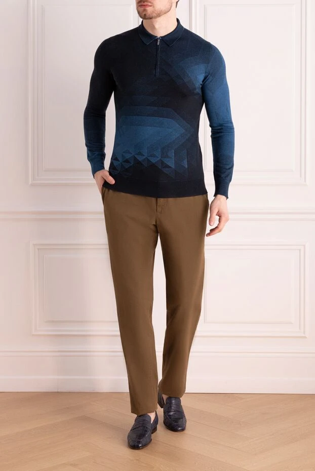 PT01 (Pantaloni Torino) мужские брюки коричневые мужские купить с ценами и фото 170935 - фото 2