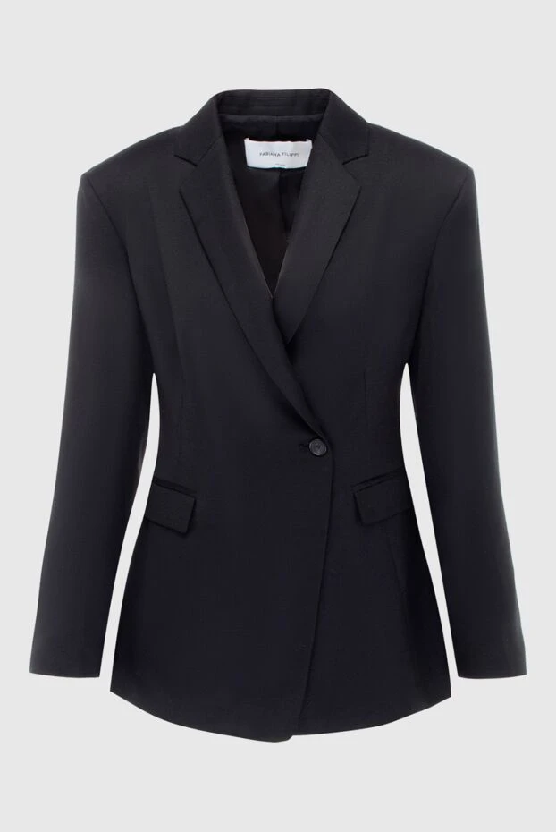 Fabiana Filippi woman women's black jacket buy with prices and photos 170946 - photo 1