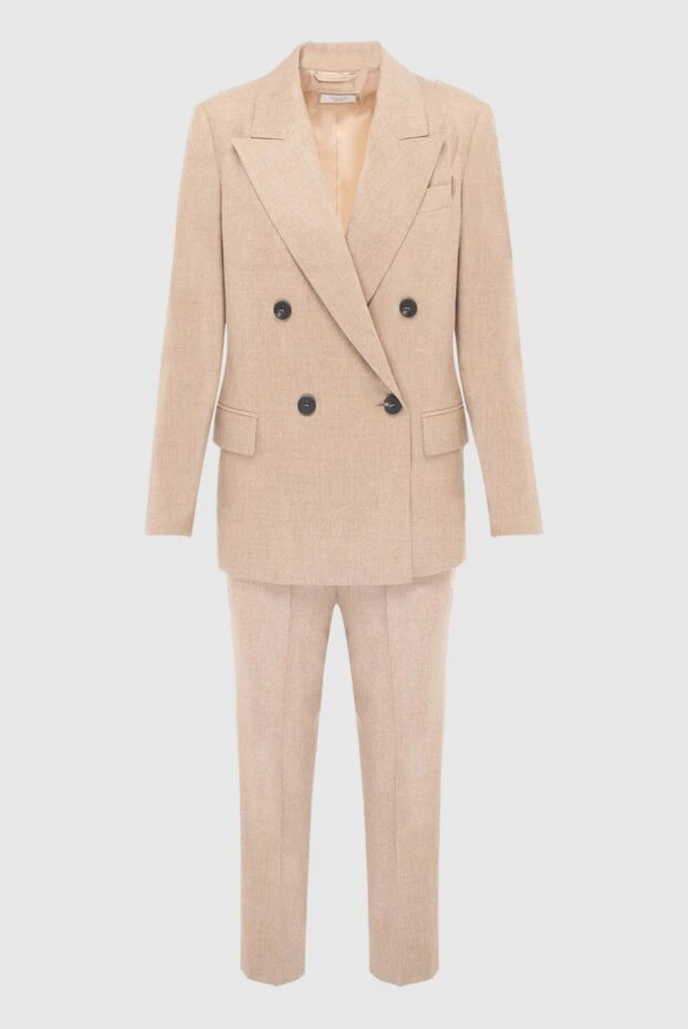 Peserico woman beige women's trouser suit 170952 - photo 1