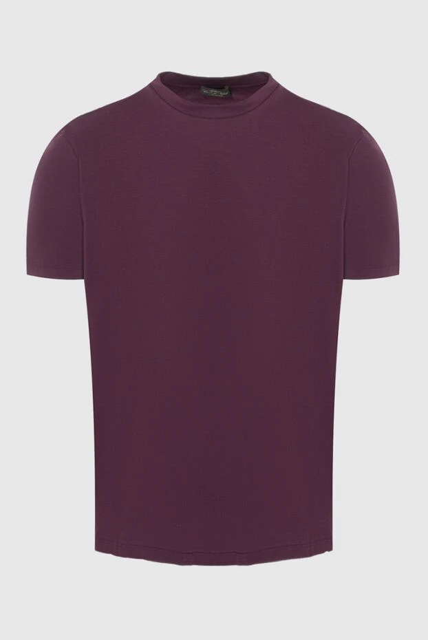 Cesare di Napoli мужские футболка бордовая мужская купить с ценами и фото 170953 - фото 1