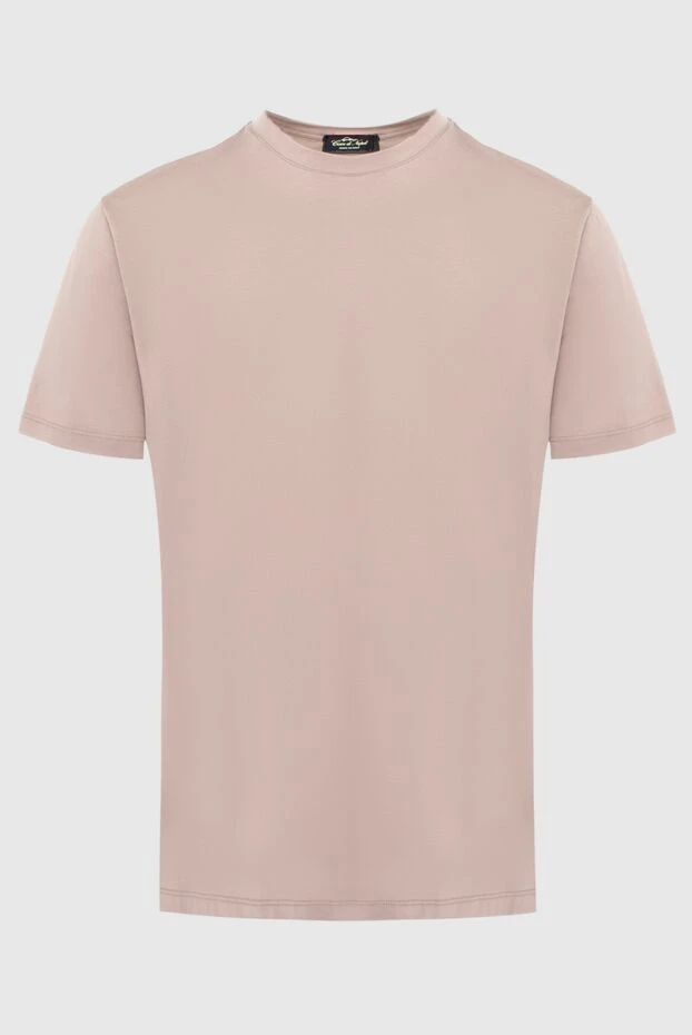 Cesare di Napoli man t-shirt beige for men buy with prices and photos 170954 - photo 1