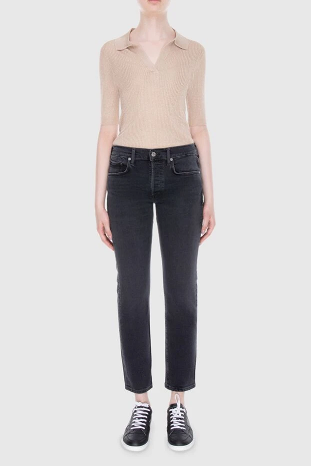 Citizens of Humanity жіночі джинси з бавовни та віскози сірі жіночі купити фото з цінами 170963 - фото 2