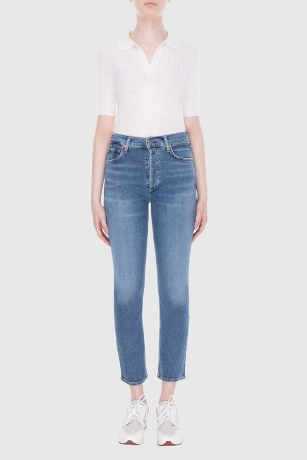 Citizens of Humanity woman blue cotton jeans for women buy with prices and photos 170965 - photo 2