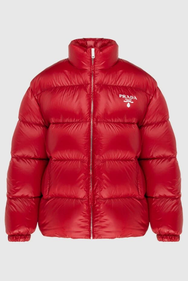 Prada woman women's red nylon down jacket buy with prices and photos 171063 - photo 1