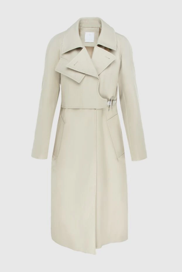 Givenchy beige women's trench coat v-lock on a hook 171067 - photo 1