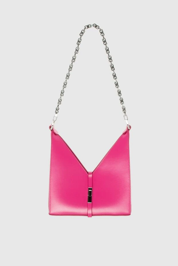 Givenchy women's pink leather bag of original shape 171075 - photo 1