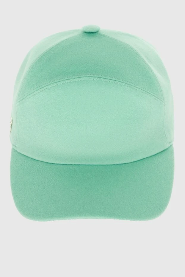 Loro Piana женские кепка из кашемира зеленая женская купить с ценами и фото 171100 - фото 1