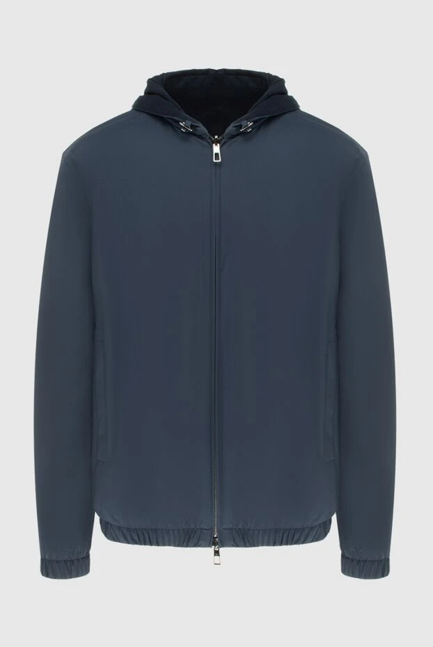 Loro Piana мужские куртка из полиамида синяя мужская купить с ценами и фото 171103 - фото 1