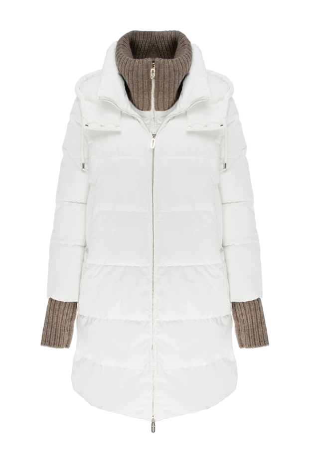 Stilnology white polyamide down jacket for women 171110 - photo 1