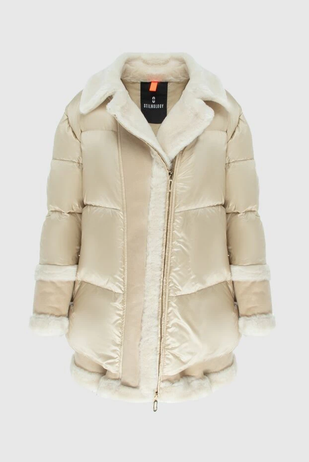 Stilnology woman beige polyamide down jacket for women buy with prices and photos 171111 - photo 1