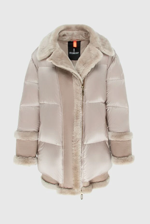 Stilnology woman beige polyamide down jacket for women buy with prices and photos 171112 - photo 1