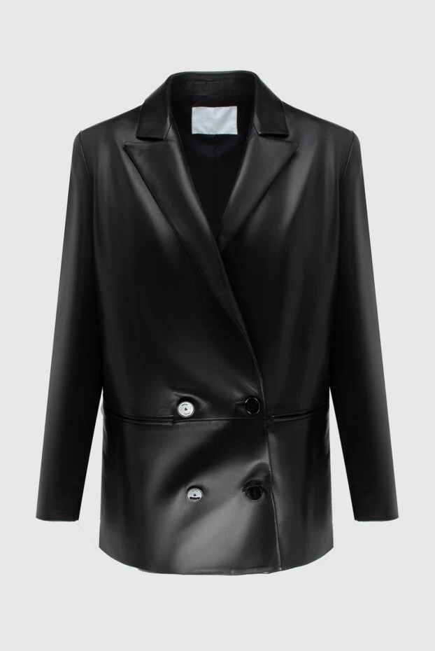 DROMe woman jacket leather. color-black for women buy with prices and photos 171127 - photo 1