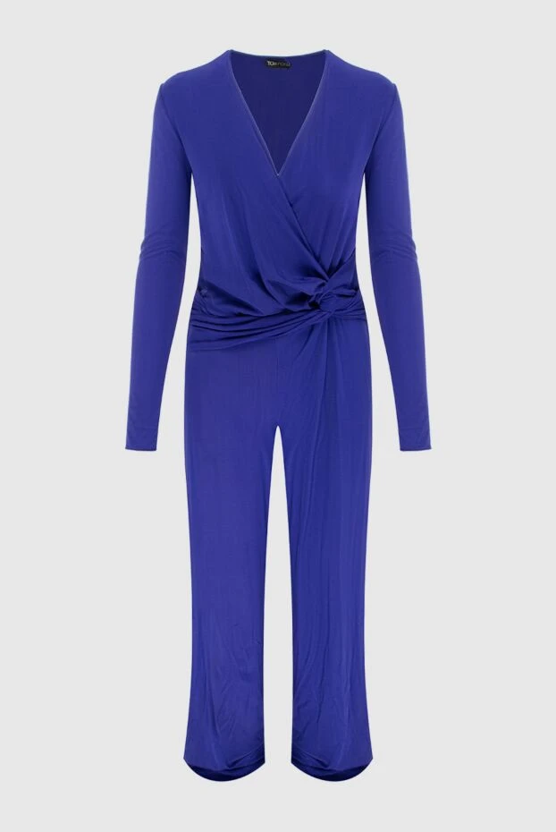 Tom Ford purple jumpsuit for women with v-neck 171157 - photo 1