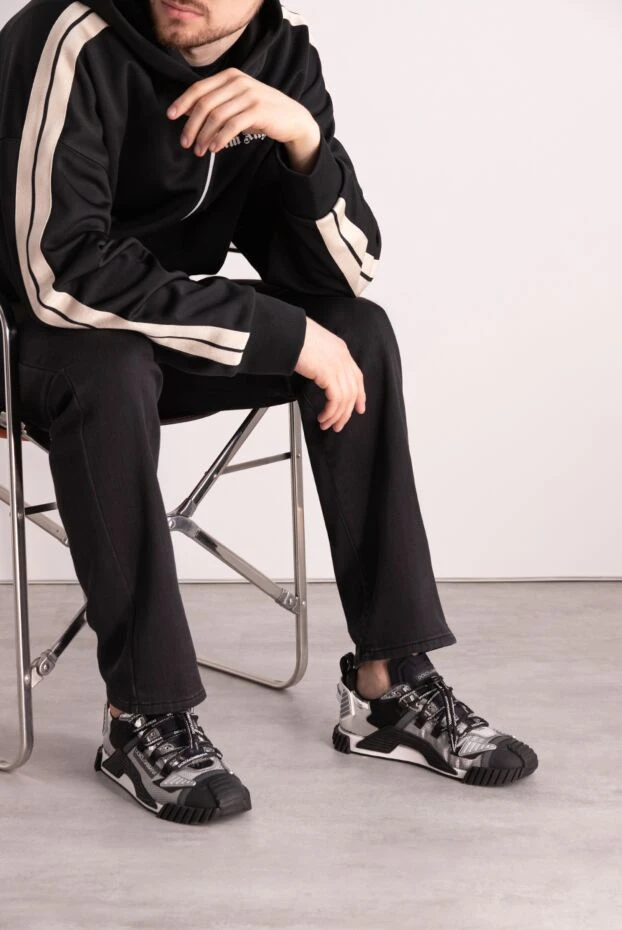 Dolce & Gabbana мужские кроссовки черные мужские купить с ценами и фото 171181 - фото 2
