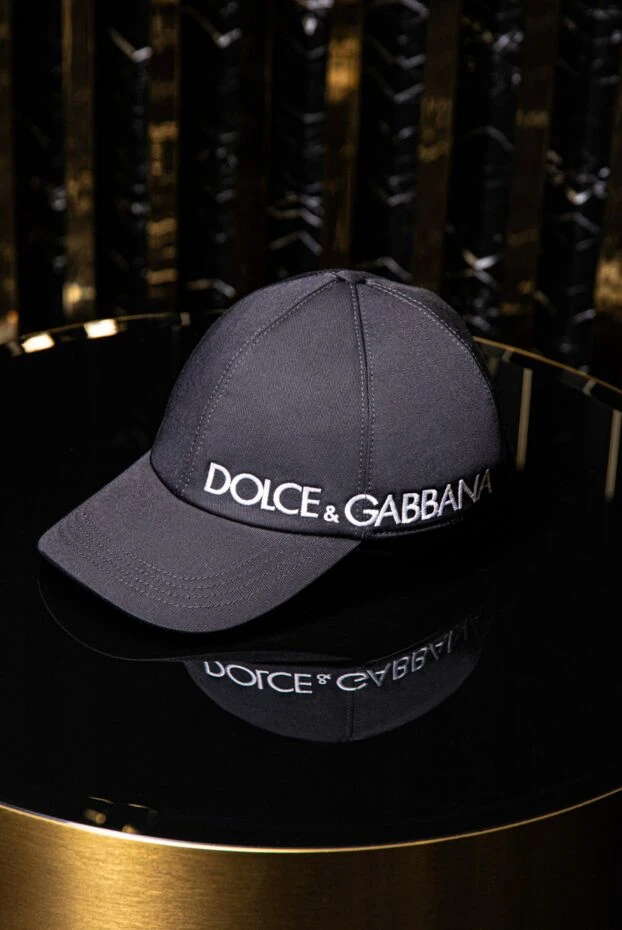 Dolce & Gabbana black cotton and wool cap for men 171195 - photo 2