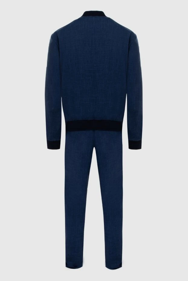 Tombolini man men's sports suit made of wool and linen, blue buy with prices and photos 171207 - photo 2