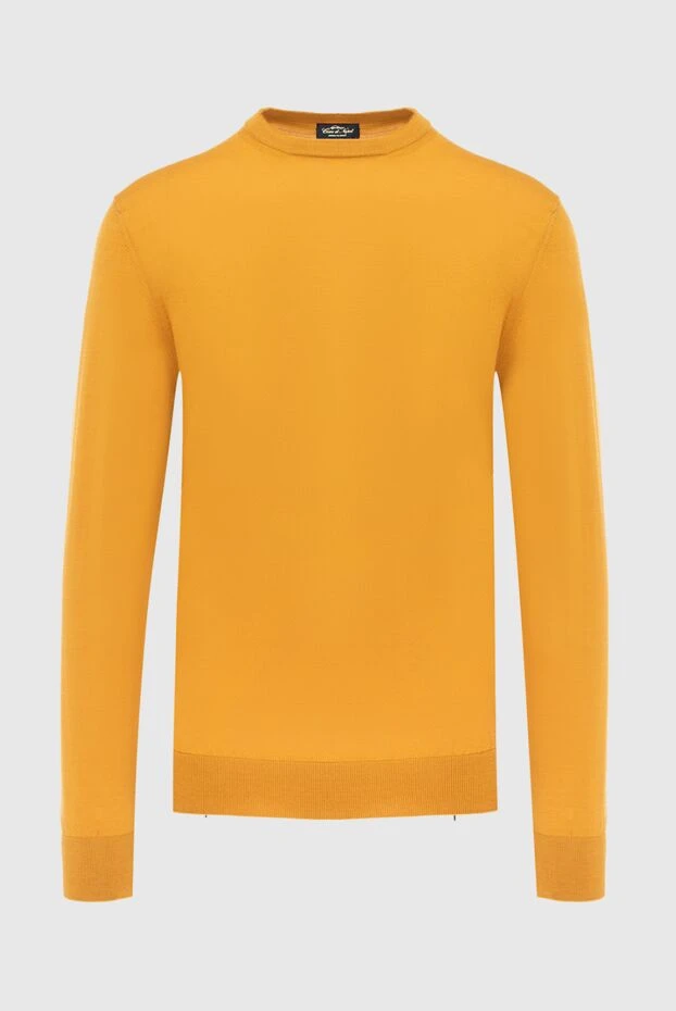 Cesare di Napoli man wool jumper yellow for men buy with prices and photos 171220 - photo 1