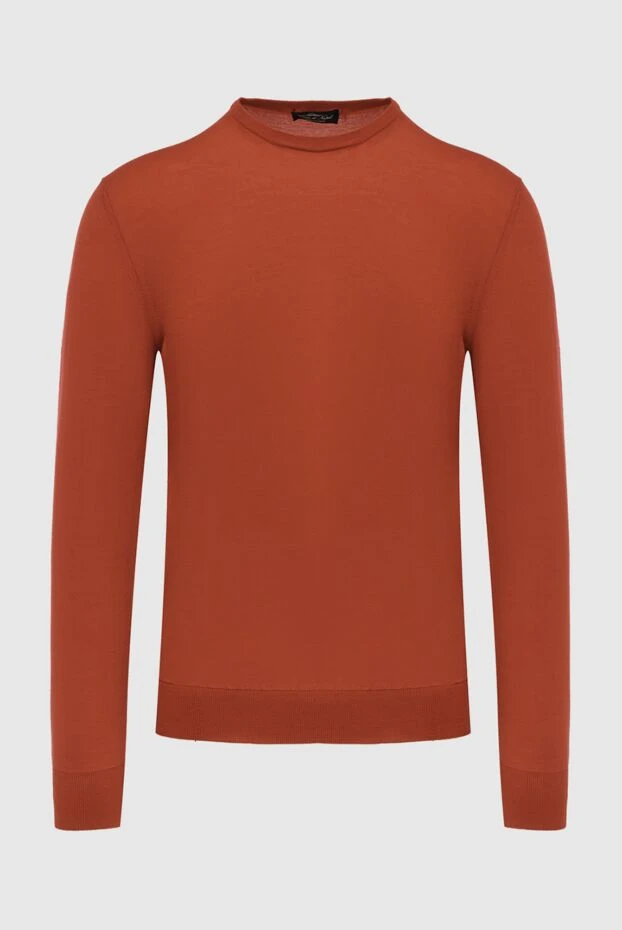 Cesare di Napoli man wool jumper orange for men buy with prices and photos 171227 - photo 1