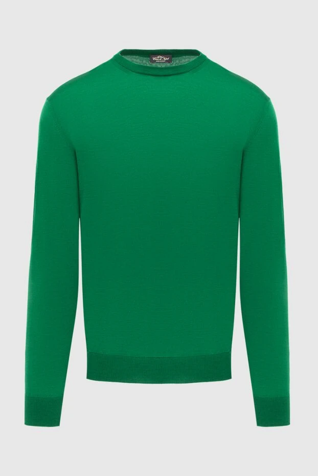 Cesare di Napoli man wool jumper green for men buy with prices and photos 171229 - photo 1