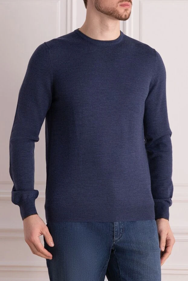 Gran Sasso man white wool jumper for men 171300 - photo 3