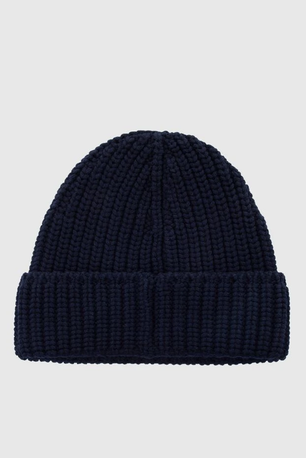 Gran Sasso мужские шапка из шерсти синяя мужская купить с ценами и фото 171287 - фото 1