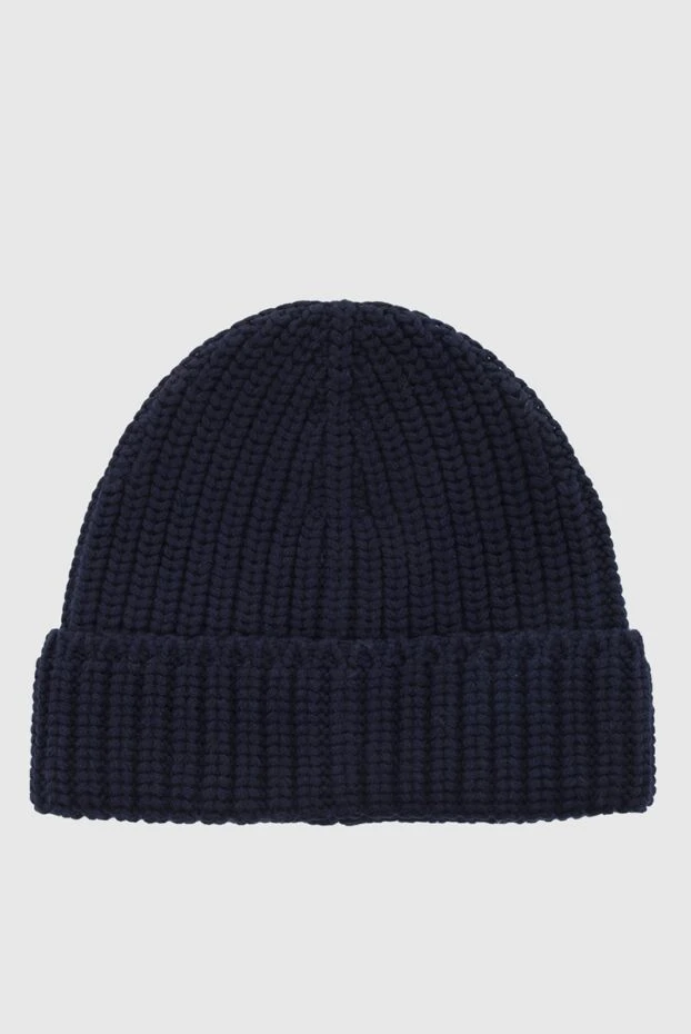 Gran Sasso мужские шапка из шерсти синяя мужская купить с ценами и фото 171289 - фото 1